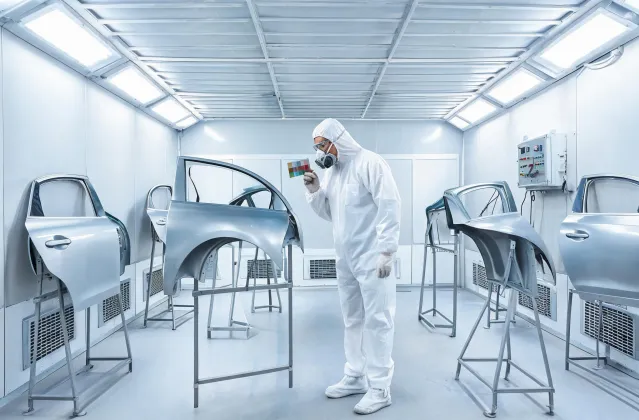 Automotive refinishing line