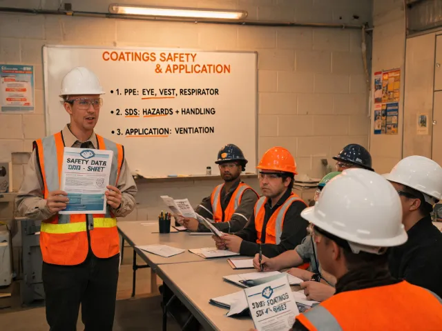 Coatings training session
